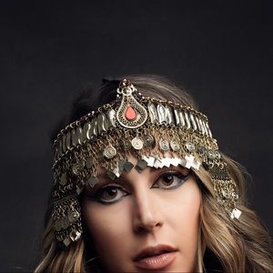 Turkish tribal headpiece